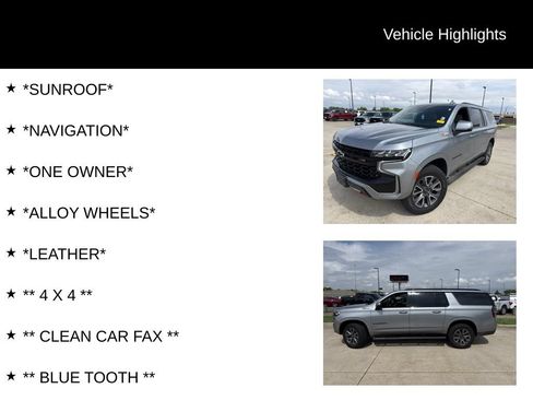 Used 2023 Chevrolet Suburban Z71 w/ Luxury Package AWD/4WD image 4