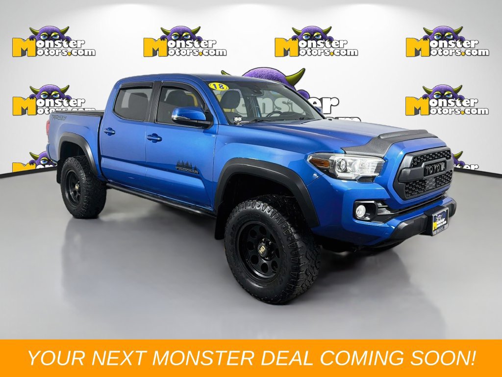 Used 2018 Toyota Tacoma TRD Sport AWD/4WD image 3