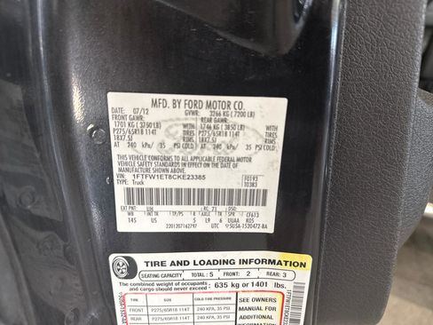 Used 2012 Ford F150 XLT w/ XLT Chrome Pkg AWD/4WD image 59
