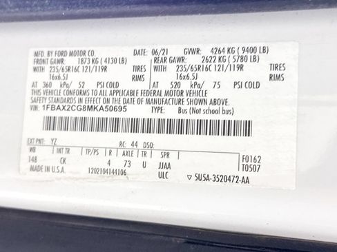 Used 2021 Ford Transit 350 XLT RWD image 29