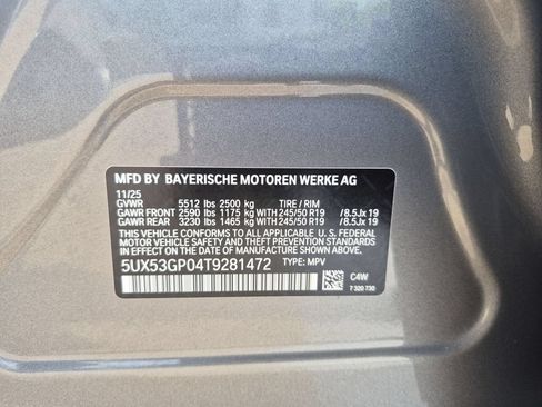 Used 2026 BMW X3 xDrive30i w/ Convenience Package AWD/4WD image 24