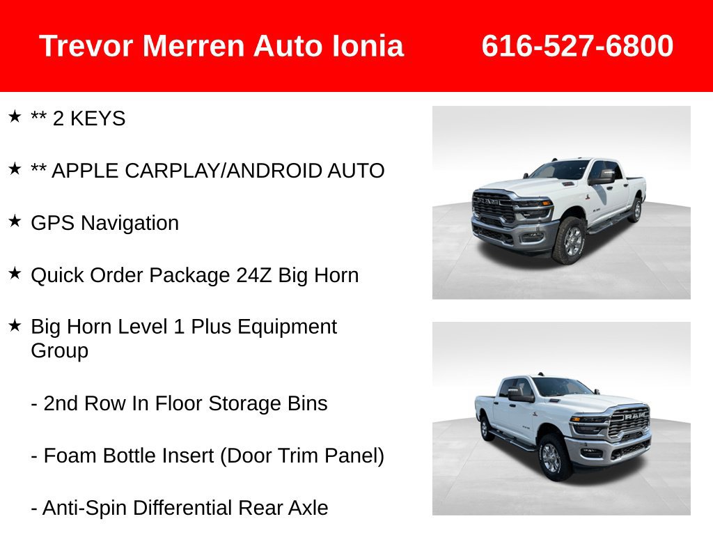 Used 2025 RAM 2500 Big Horn AWD/4WD image 20