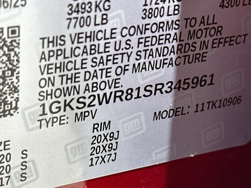 Used 2025 GMC Yukon XL AT4 Ultimate w/ LPO, Floor Liner Package AWD/4WD image 35