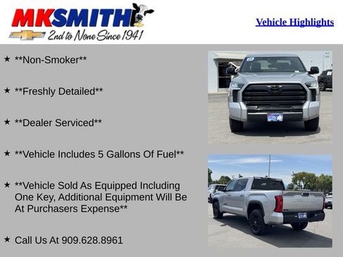 Used 2025 Toyota Tundra Limited AWD/4WD image 2