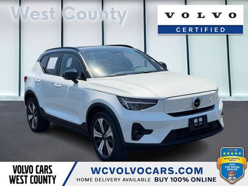 Certified 2023 Volvo XC40 Recharge Plus AWD/4WD image 1