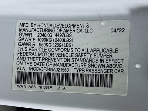 Used 2022 Honda Accord Sport image 12