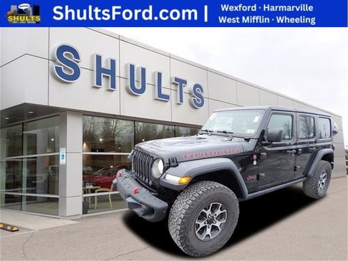 Used 2019 Jeep Wrangler Unlimited Rubicon w/ Steel Bumper Group image 1