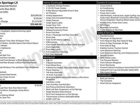 Used 2022 Kia Sportage LX image 28