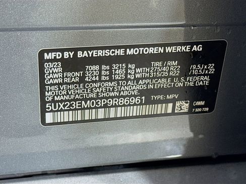Used 2023 BMW X7 xDrive40i w/ Executive Package AWD/4WD image 43