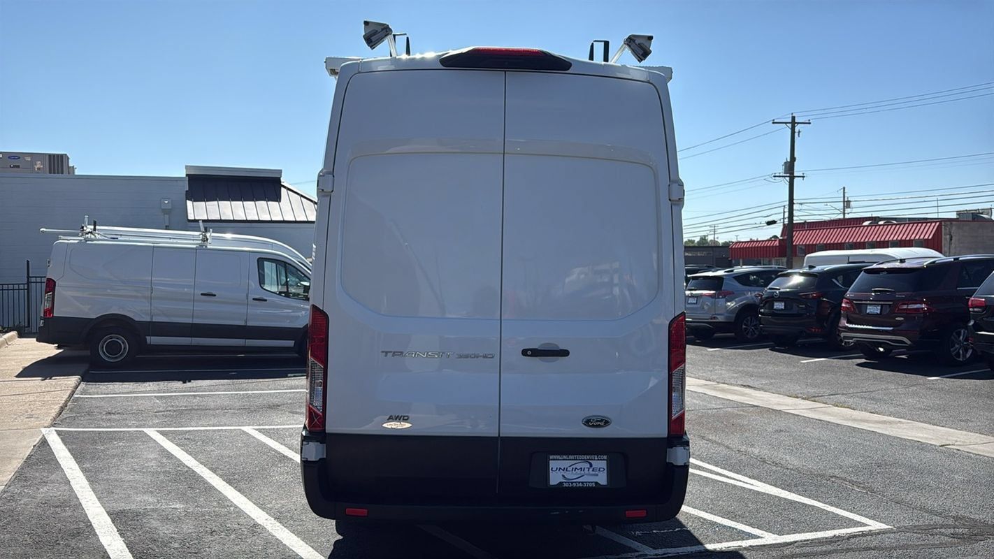 Used 2023 Ford Transit 350 148 High Roof Extended AWD w/ Fleet Safety Package image 4