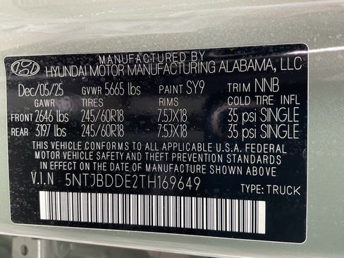 New 2026 Hyundai Santa Cruz SEL image 37