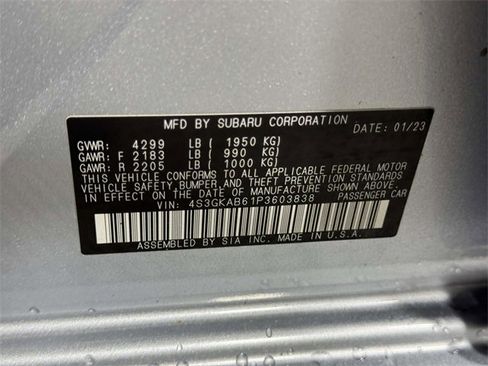 Certified 2023 Subaru Impreza 2.0i image 16