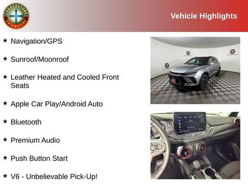 Used 2026 Chevrolet Blazer RS w/ Driver Confidence II Package AWD/4WD image 2
