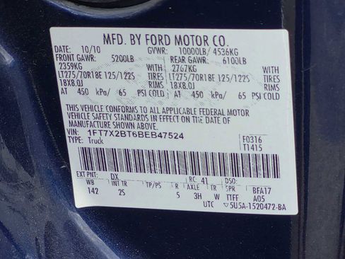 Used 2011 Ford F250 XLT w/ XLT Premium Pkg AWD/4WD image 33
