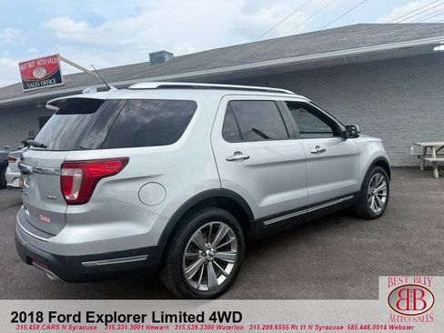 Used 2018 Ford Explorer Limited AWD/4WD image 3