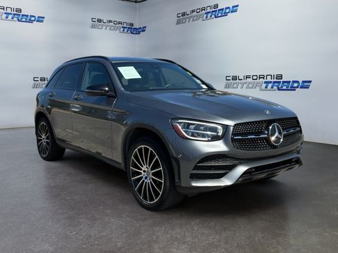 Used 2021 Mercedes-Benz GLC 300 w/ AMG Line image 3