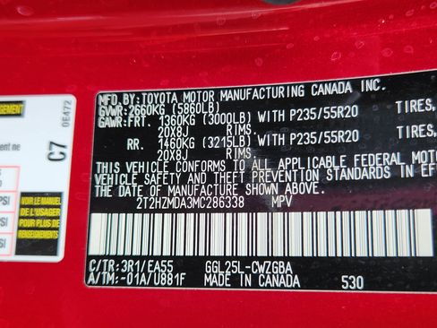 Used 2021 Lexus RX 350 AWD w/ Premium Package image 20