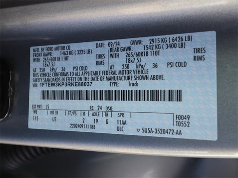 Certified 2024 Ford F150 XLT w/ Equipment Group 302A MID image 23