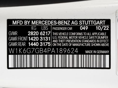 Used 2023 Mercedes-Benz S 580 4MATIC Sedan image 71