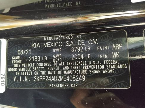 Used 2021 Kia Forte LXS FWD image 33