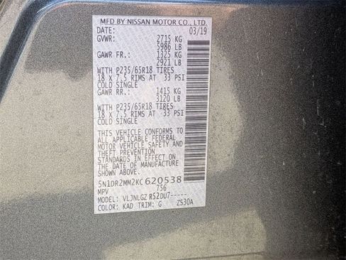 Used 2019 Nissan Pathfinder SL image 62