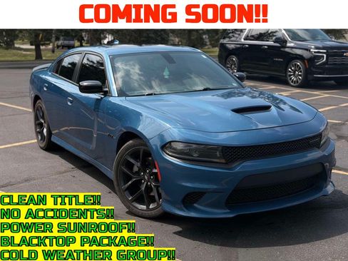 Used 2023 Dodge Charger R/T w/ Blacktop Package RWD image 1