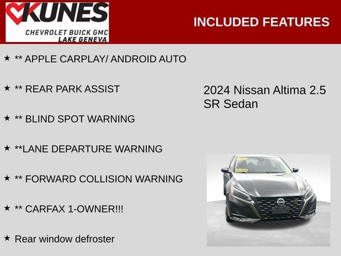 Used 2024 Nissan Altima 2.5 SR image 2