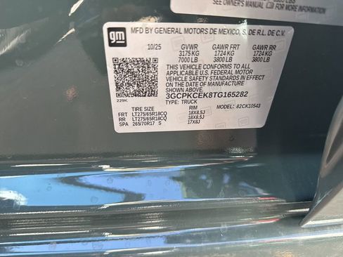 New 2026 Chevrolet Silverado 1500 Custom Trail Boss image 35