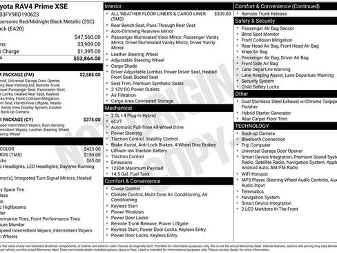 Certified 2024 Toyota RAV4 XSE w/ Premium Package AWD/4WD image 38