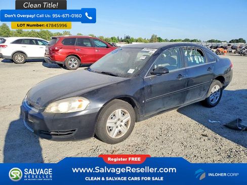Used 2007 Chevrolet Impala LS FWD image 1