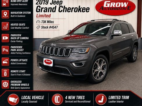 Used 2019 Jeep Grand Cherokee Limited w/ Luxury Group II AWD/4WD image 2