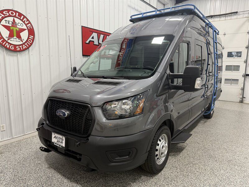 Used 2022 Ford Transit 350 148 High Roof Extended AWD w/ Load Area Protection Package image 2