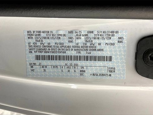 New 2025 Ford F350 XLT w/ FX4 Off-Road Package image 8