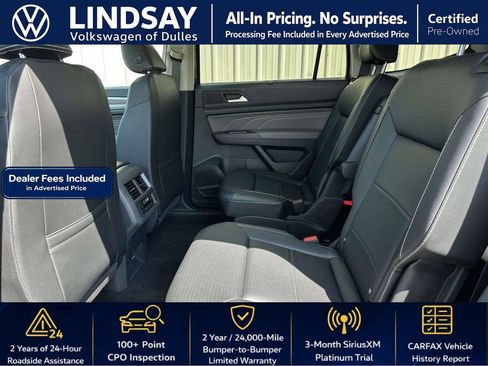 Used 2022 Volkswagen Atlas SEL AWD/4WD image 17
