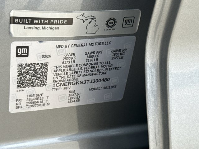 Certified 2026 Chevrolet Traverse LT w/ Driver Confidence Package FWD image 35
