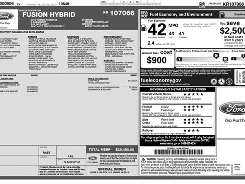 Used 2019 Ford Fusion SE image 47