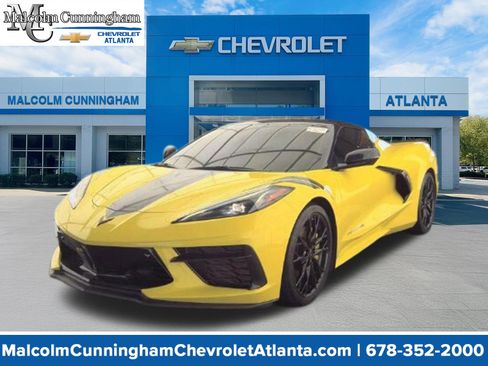 Used 2023 Chevrolet Corvette Stingray Premium Conv w/ Z51 Performance Package RWD image 1