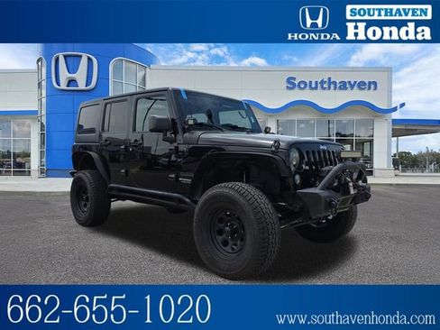 Used 2016 Jeep Wrangler Unlimited Sport w/ Max Tow Package AWD/4WD image 1