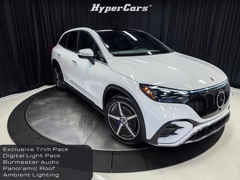 Used 2023 Mercedes-Benz EQE 500 4MATIC SUV w/ Exclusive Trim Package image 1
