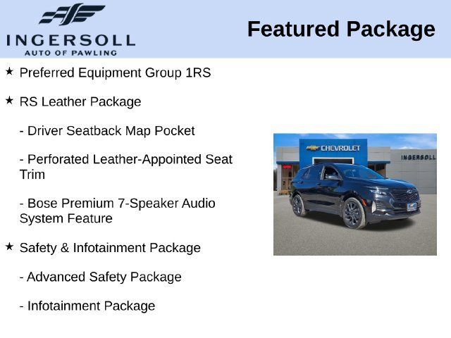 Used 2024 Chevrolet Equinox RS w/ RS Leather Package AWD/4WD image 15