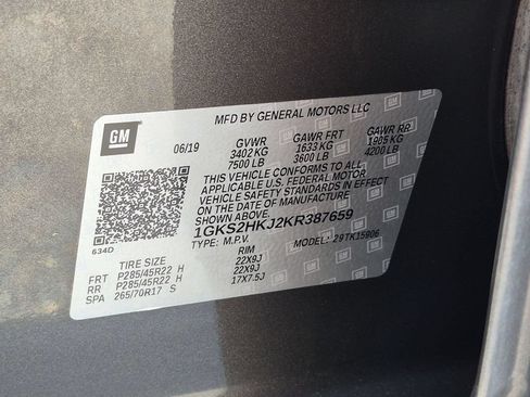 Used 2019 GMC Yukon XL Denali w/ Denali Ultimate Package AWD/4WD image 37