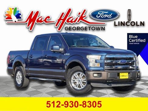 Used 2016 Ford F150 Lariat w/ Equipment Group 501A Mid image 1