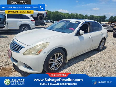 Used 2012 INFINITI G37 Journey w/ Premium Pkg RWD image 1