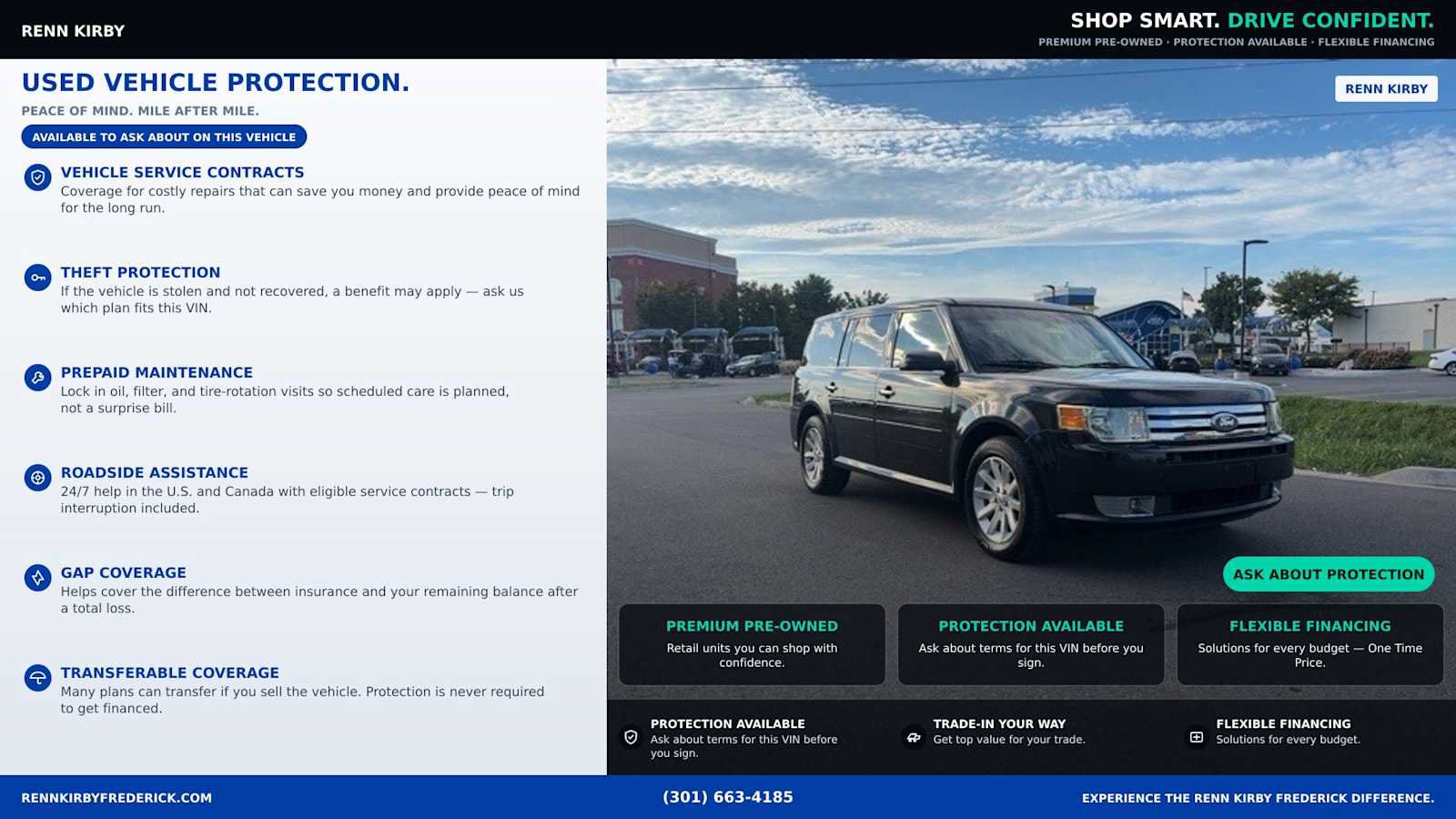 Used 2011 Ford Flex SEL w/ Rapid Spec Order Code FWD image 2