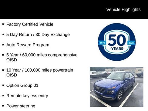 Used 2024 Hyundai Venue Limited FWD image 5