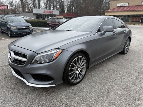 Used 2018 Mercedes-Benz CLS 550 Sedan w/ AMG Sport Package ! image 3