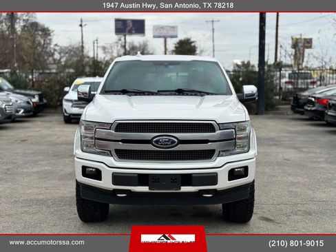 Used 2018 Ford F150 Platinum w/ Equipment Group 701A Luxury image 3