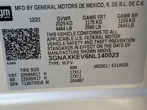 Used 2022 Chevrolet Equinox LT FWD image 34