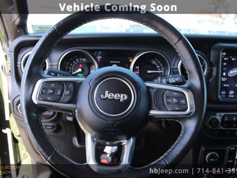 Used 2023 Jeep Wrangler Unlimited Rubicon 4xe w/ Steel Bumper Group image 17