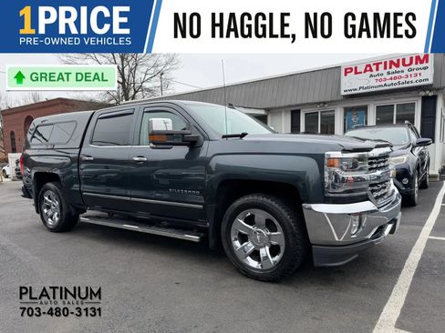 Used 2017 Chevrolet Silverado 1500 LTZ w/ Max Trailering Package AWD/4WD image 1